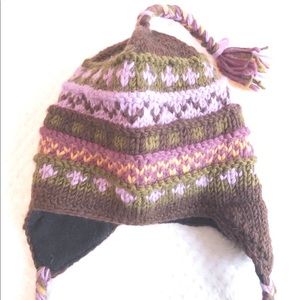 Lakhays Collection || Winter Knit Snowboarding Hat || EUC